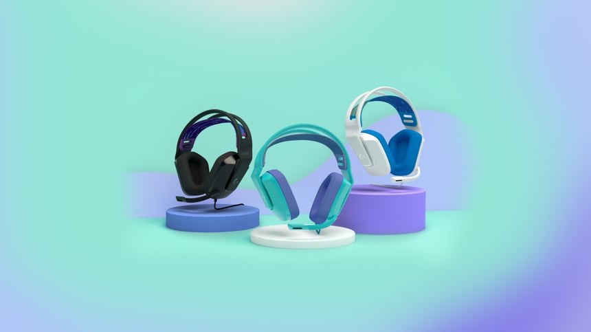 Všetky tri farebné varianty Logitech G435