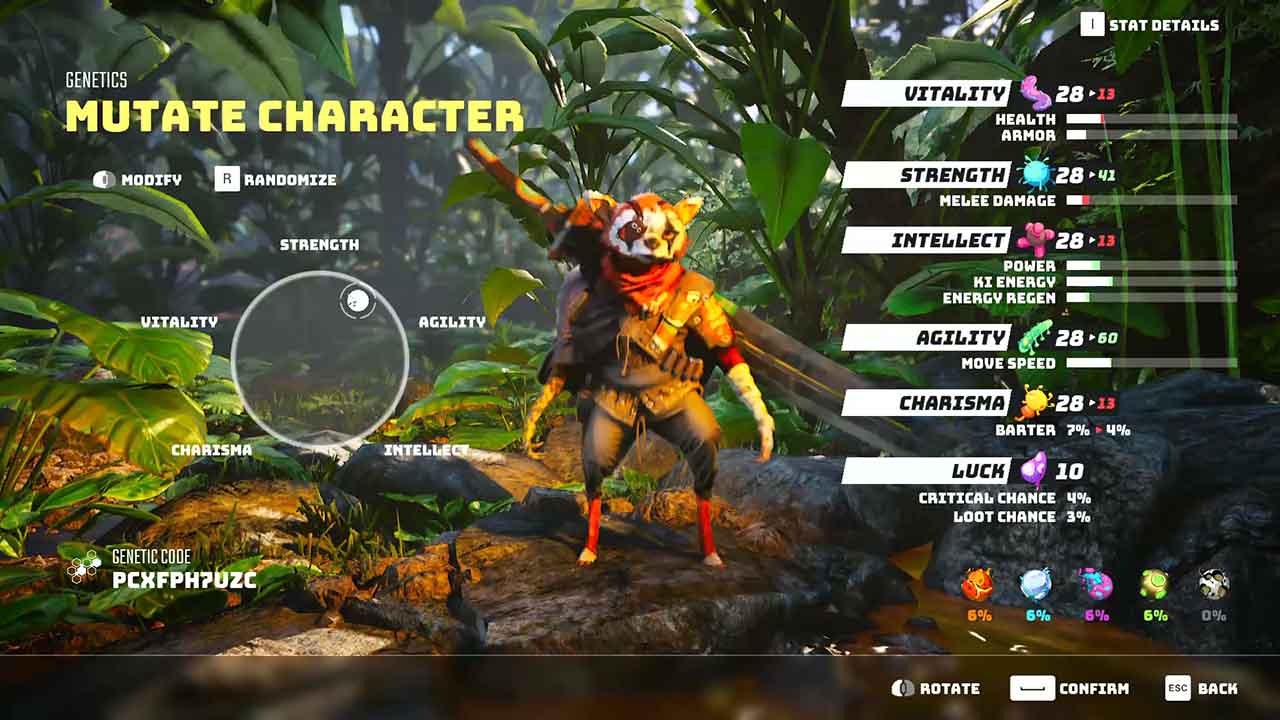 Screenshot z hry Biomutant (recenzia)
