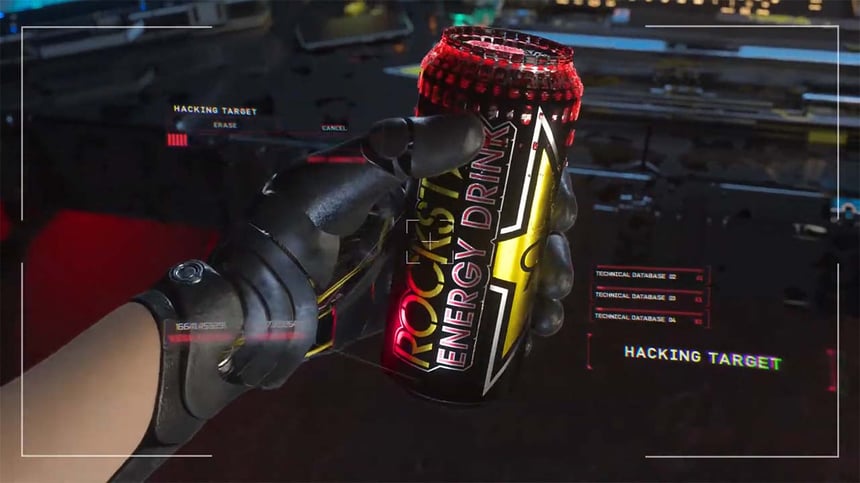 Cyberpunk Samurai Cola