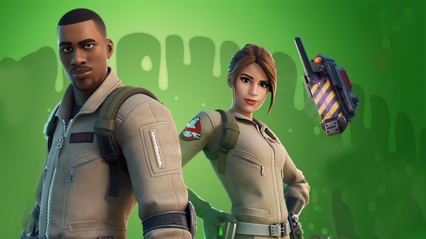 Fornite privíta Ghostbusters