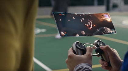 Levitujúci ovládač od PlayStation