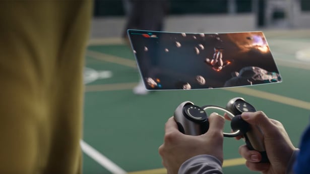 Levitujúci ovládač od PlayStation