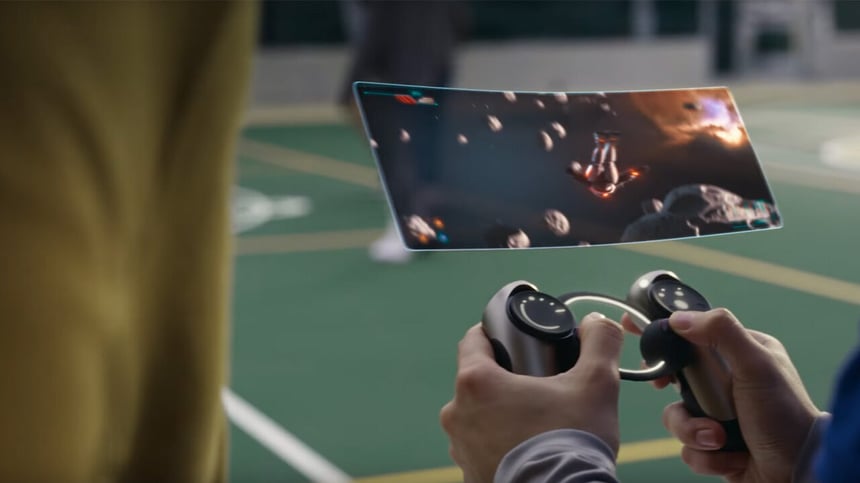 Levitujúci ovládač od PlayStation