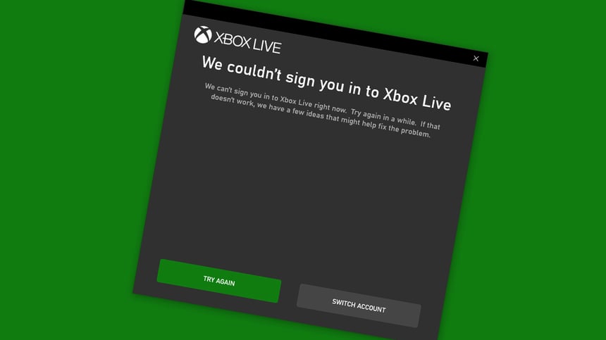Xbox Live prihlásenie