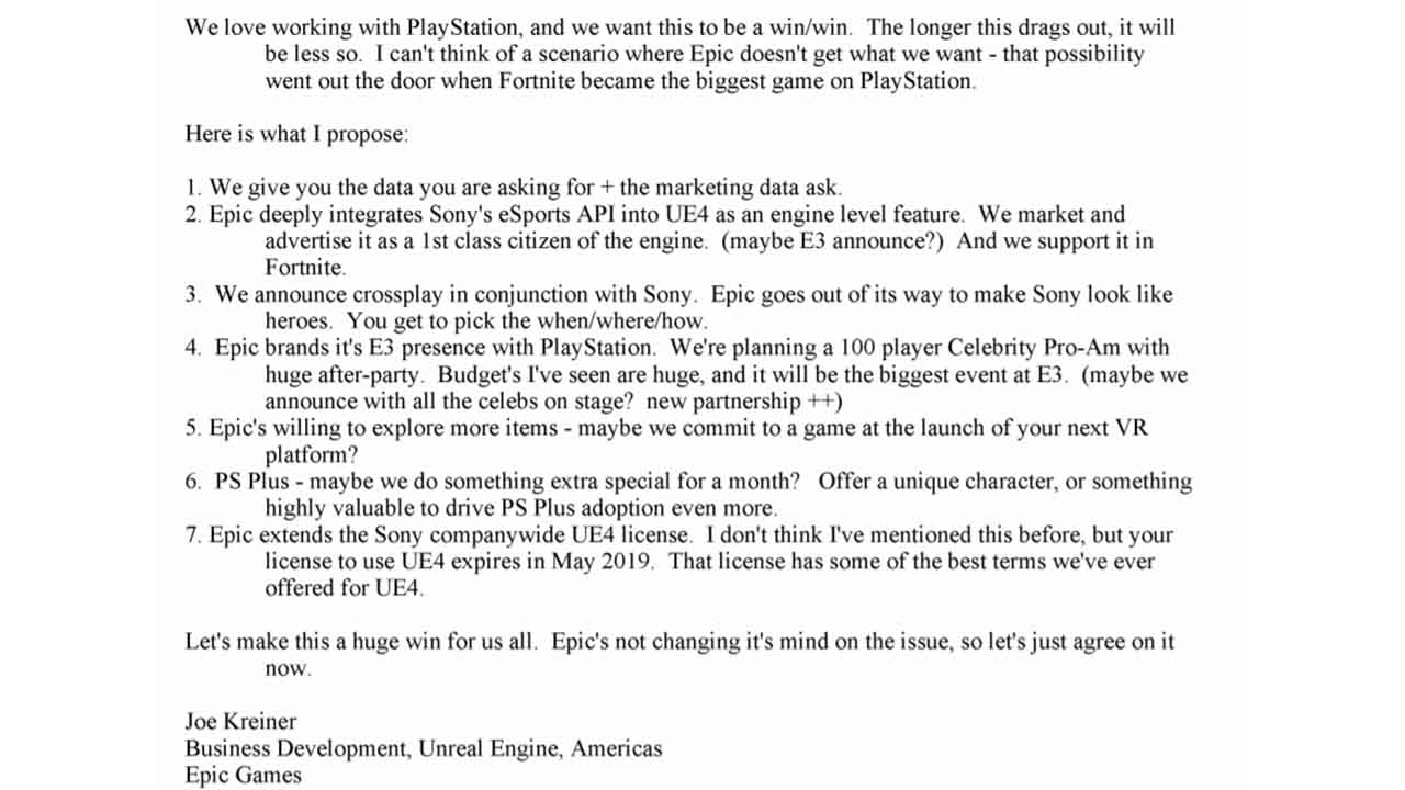 Epic sa snažil dohodnúť sa s PlayStation už skôr