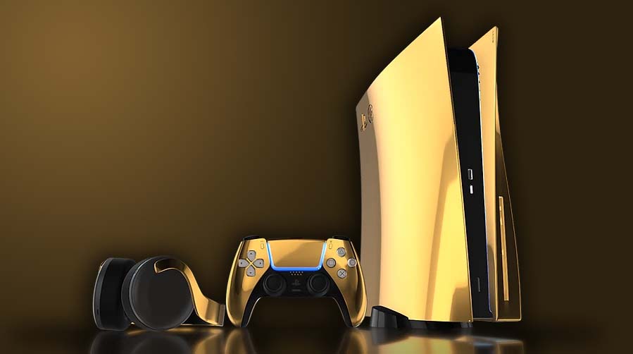PS5 zo zlata