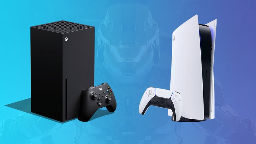 Konzoly Xbox Series X a PlayStation 5