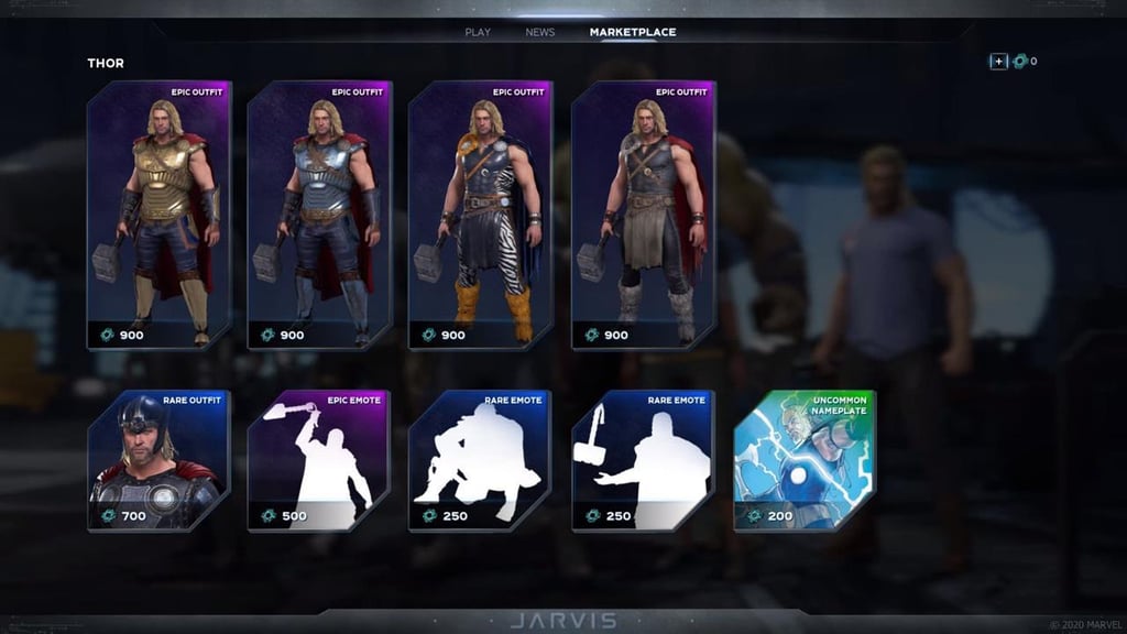 Marvel's Avengers herný trh