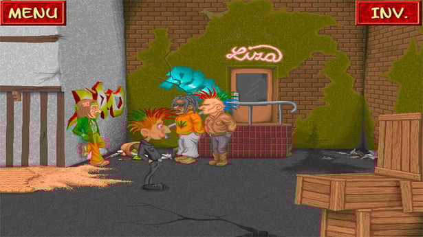 Prvý diel hry Polda mieri na Steam