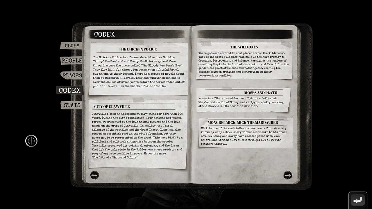 Codex hry Čiken políc