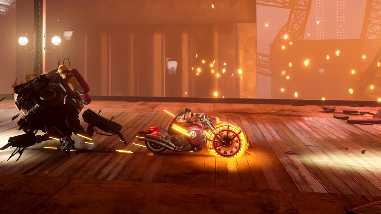 Steel Rats hra v akcii