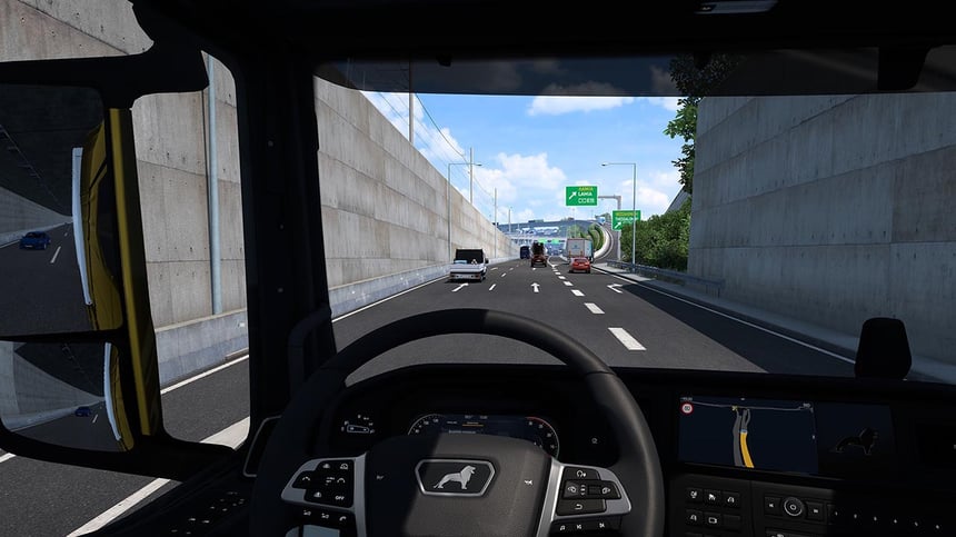 Cestná sieť v Grécku v novom rozšírení Euro Truck Simulator 2