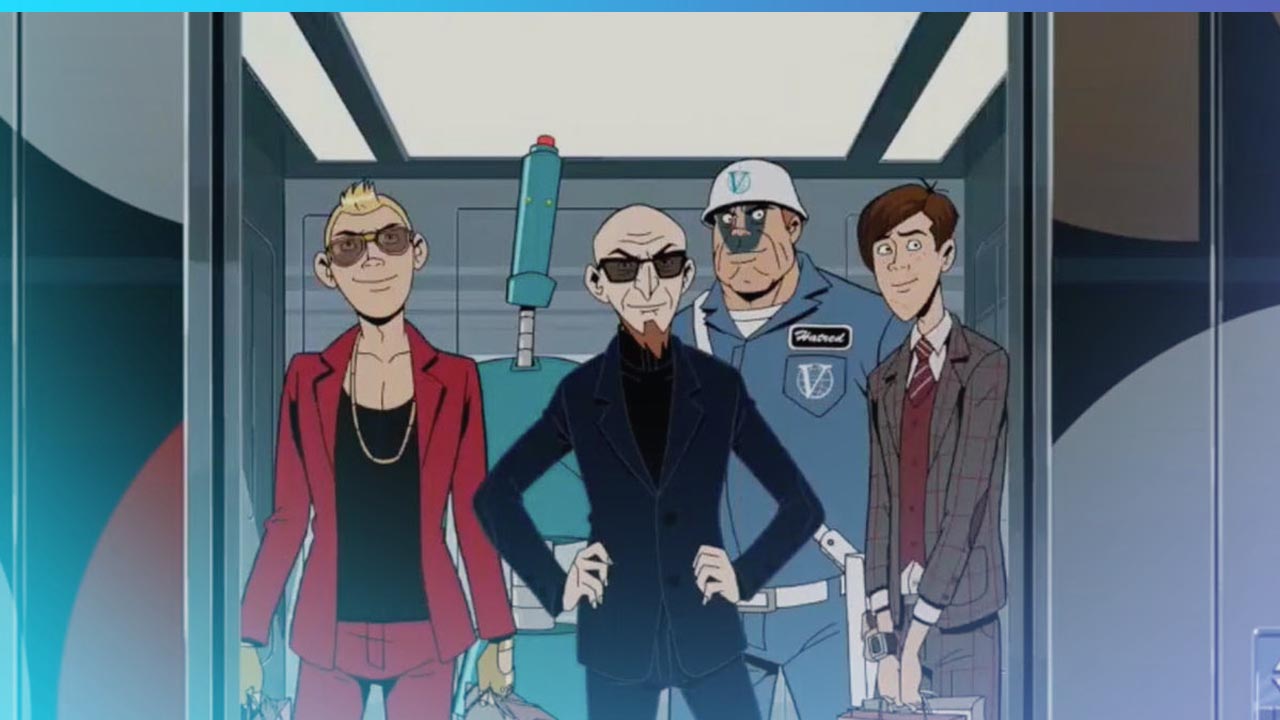 The Venture bros. Thaddeus "Rusty" Venture a jeho priatelia