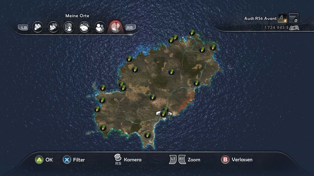 Mapa TDU2