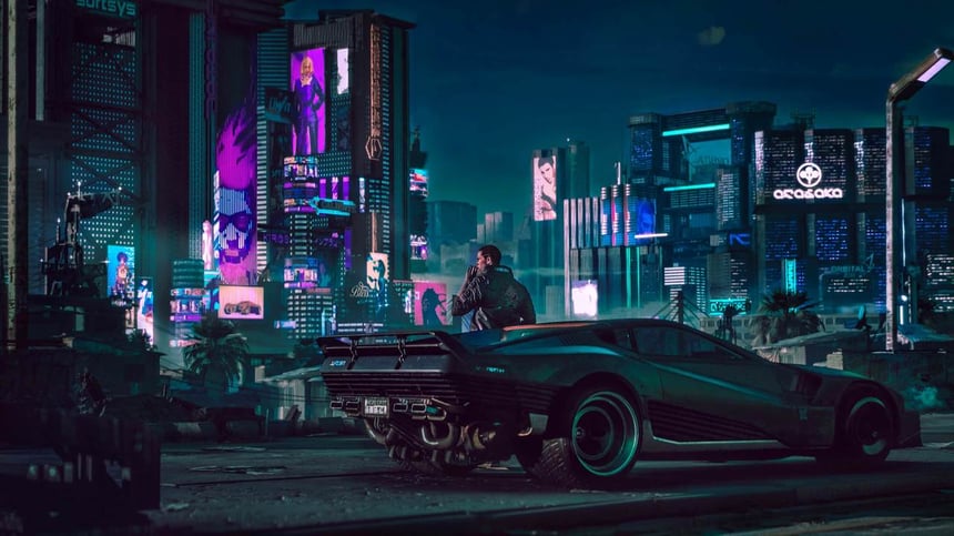 Cyberpunk 2077 - ilustračná foto