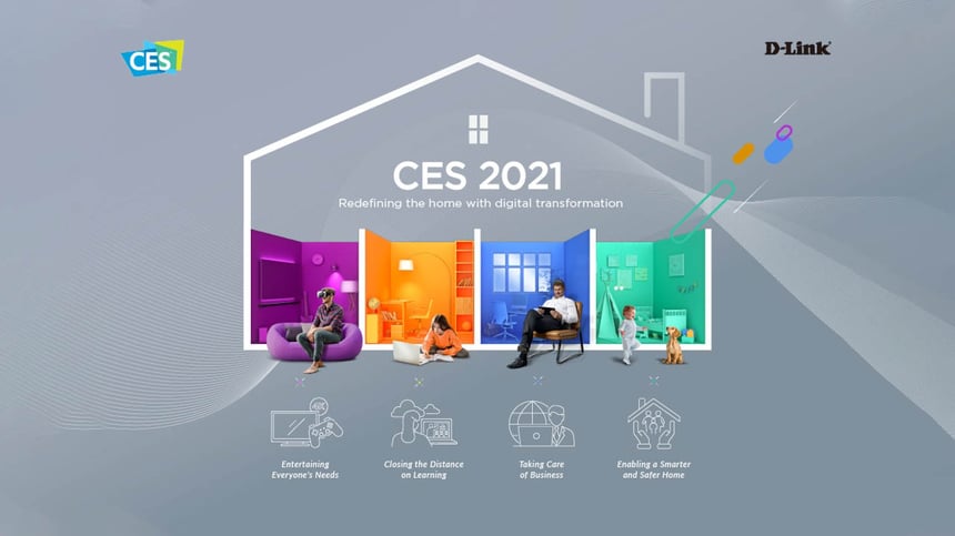 D-Link na CES 2021