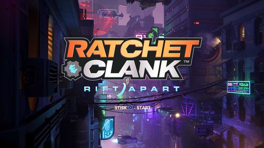 Ratchet & Clank: Rift Apart main screen