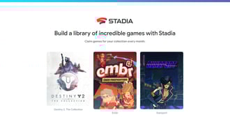 Google Stadia hry