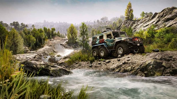 Recenzia na hru Expeditions: A MudRunner Game