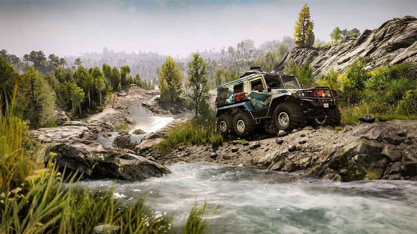 Recenzia na hru Expeditions: A MudRunner Game