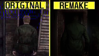 Silent Hill 2 Remake vs originál
