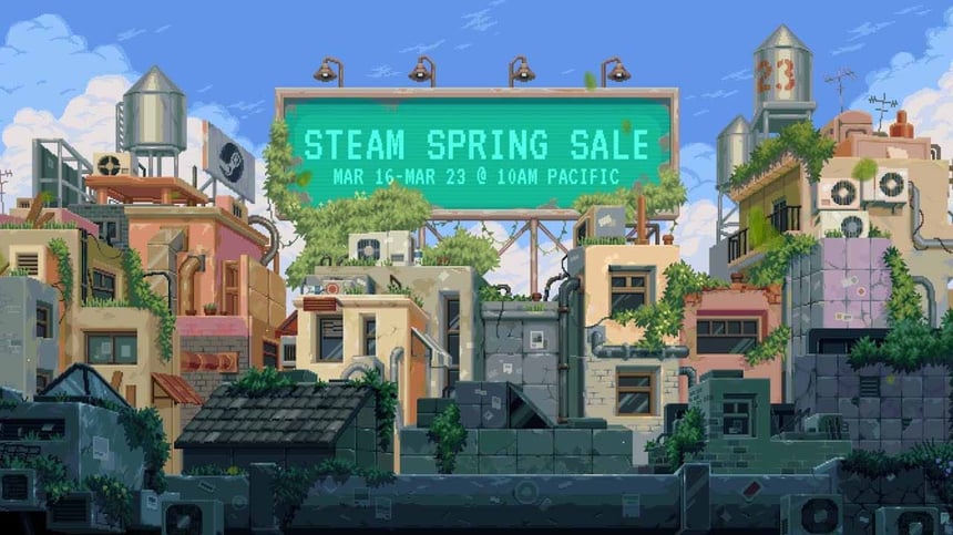 Steam jarný výpredaj 2023