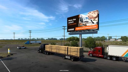 V American Truck Simulator pribudli skutočné bilboardy