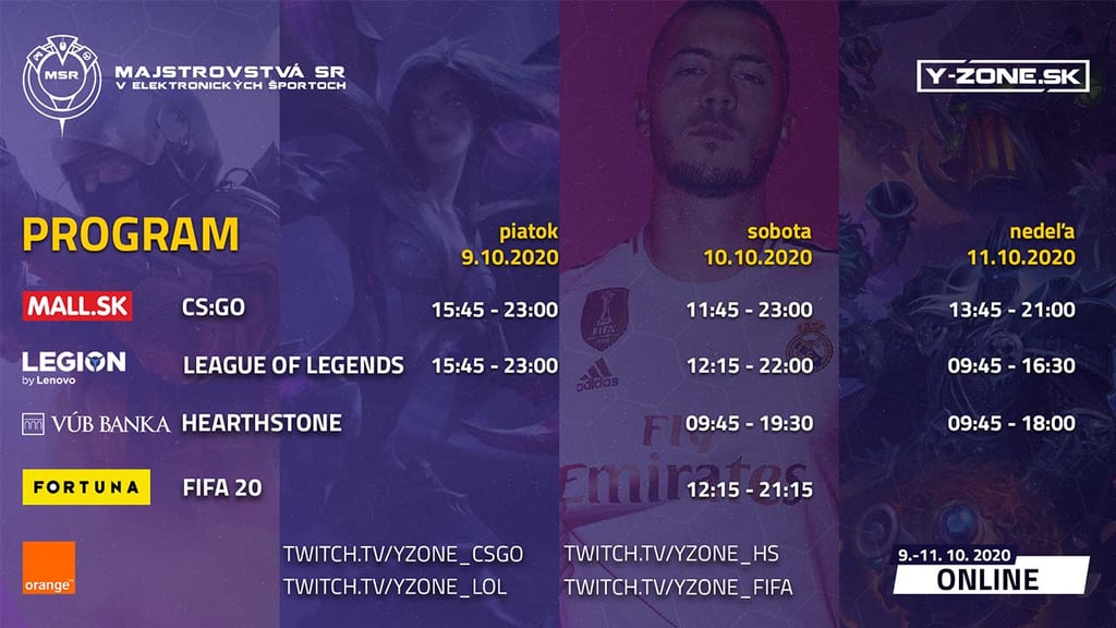 Harmonogram Orange MSR 2020