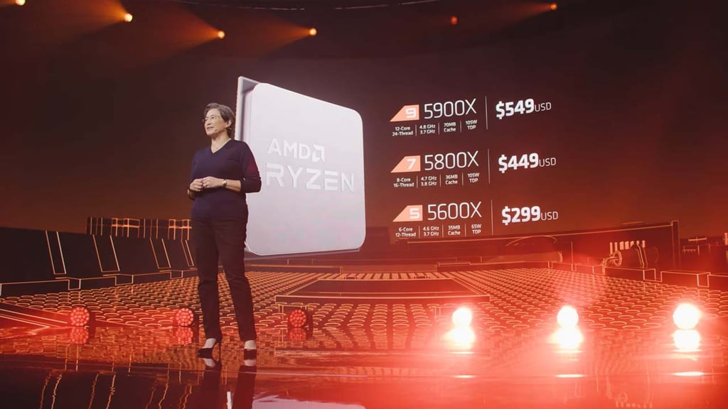 Nové procesory Ryzen