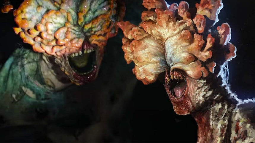 Clickeri v seriáli a v hre The Last of Us