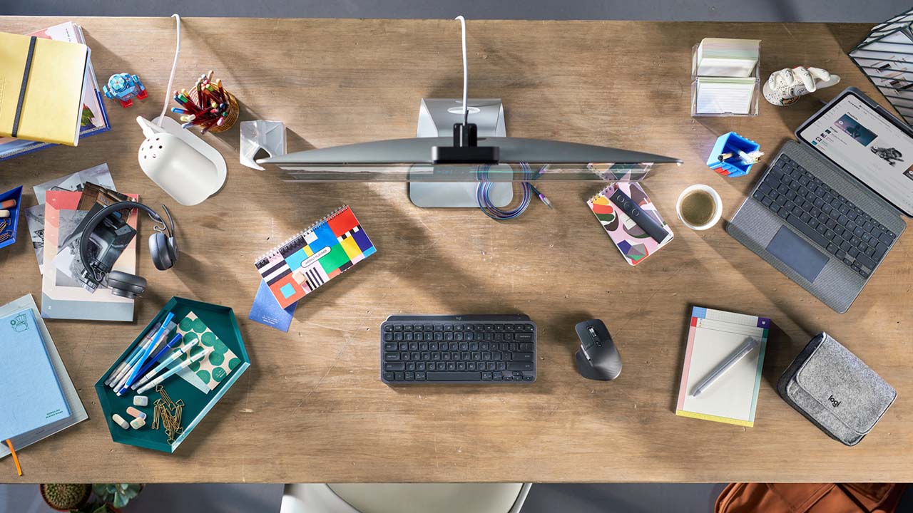 Bedrôtová klávesnica Logitech