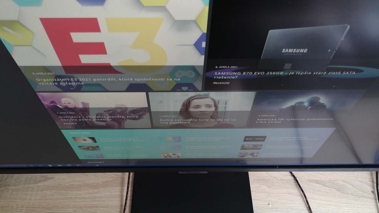 Recenzia na pracovný monitor Samsung Smart M7