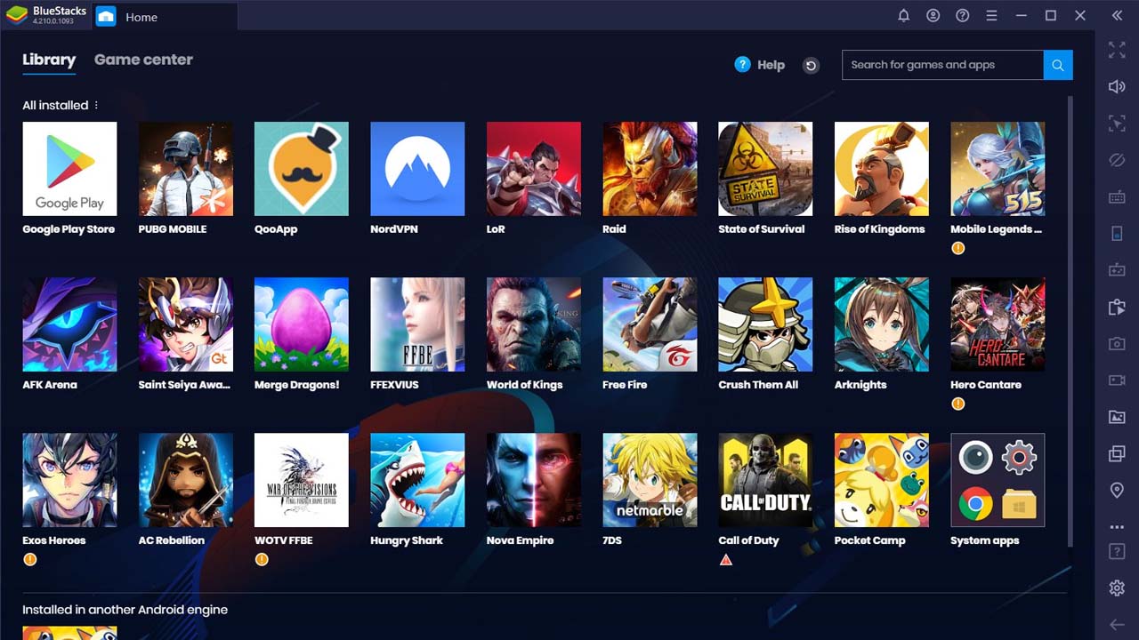 Emulátor Android PC - BlueStacks