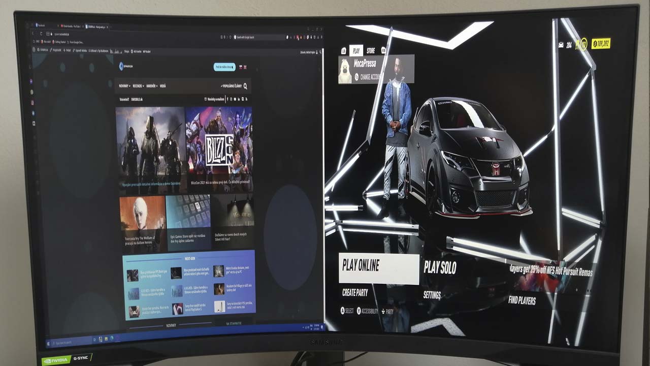 Recenzia na herný monitor Samsung Odyssey G7