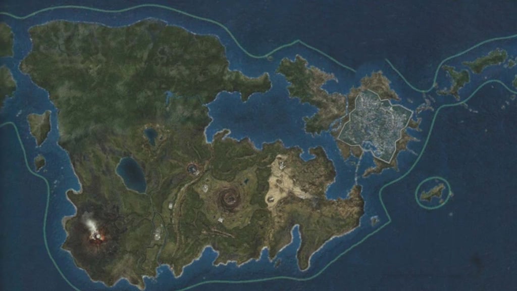 Mapa Final Fantasy 15