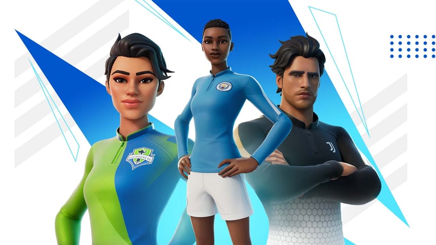 Futbalový Fortnite