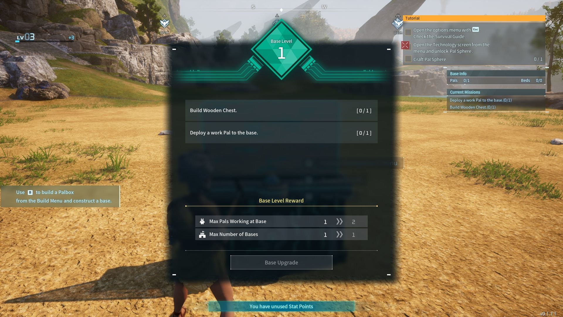 Palworld návod - niekoľko tipov na začiatkok