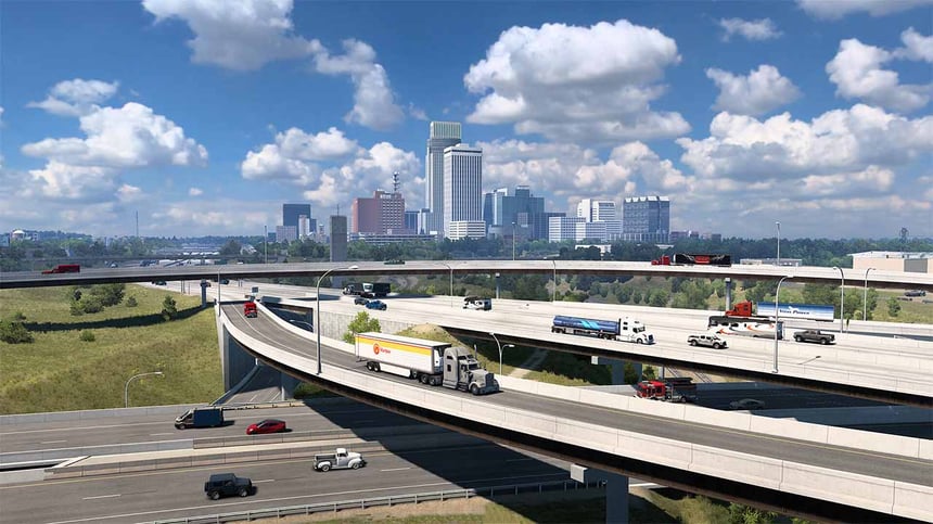 V American Truck Simulator už môžete navštíviť aj Nebrasku