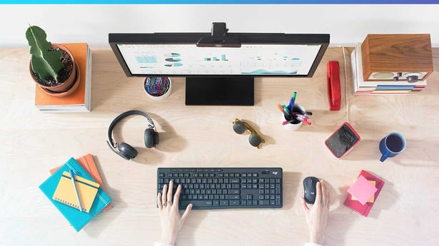 Logitech MK295 - set klávesnice a myši