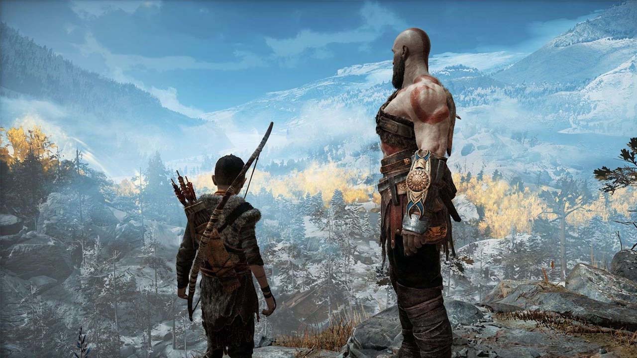 Hra God of War na PS5