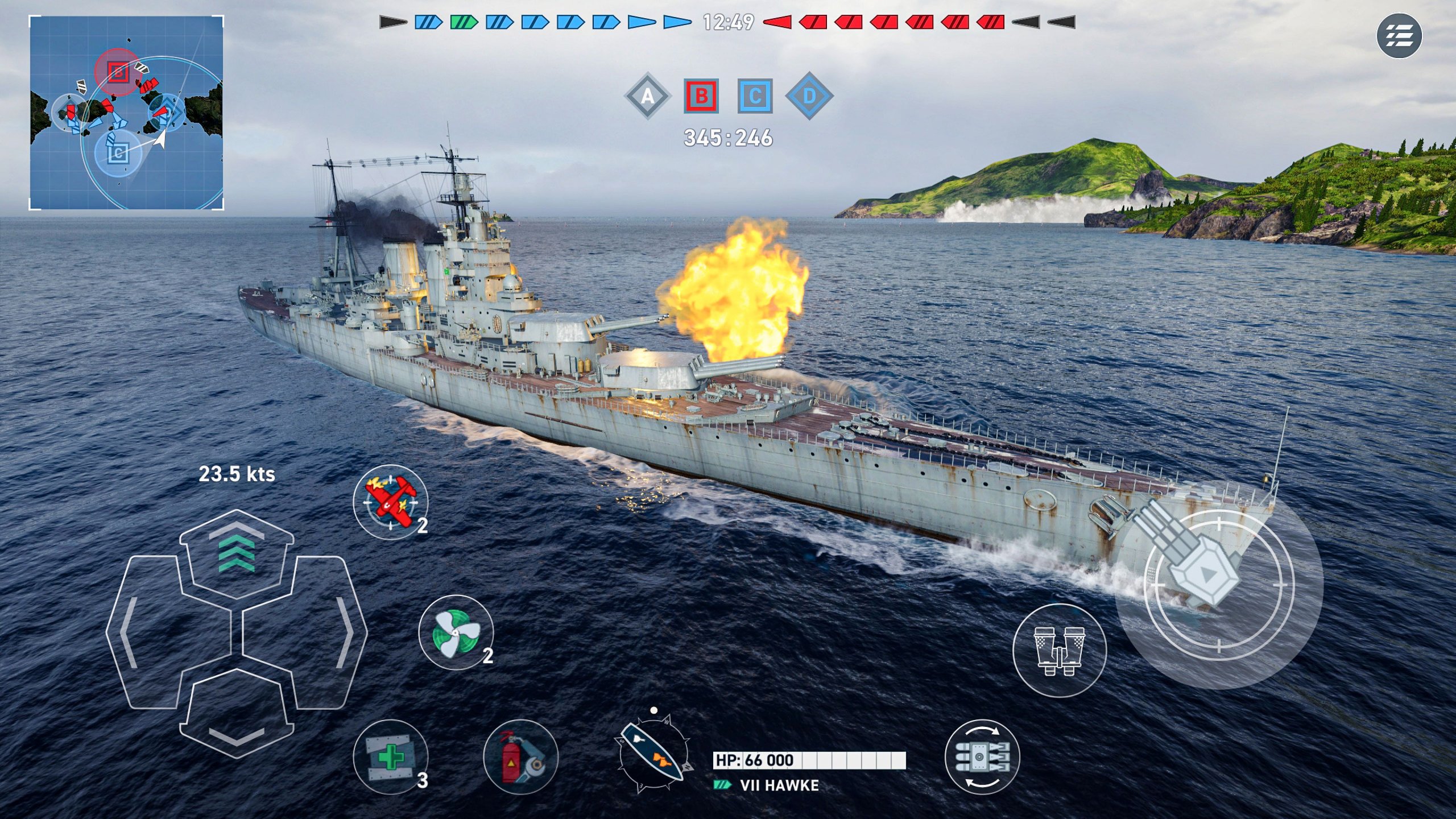 World of Warships: Legends na mobily
