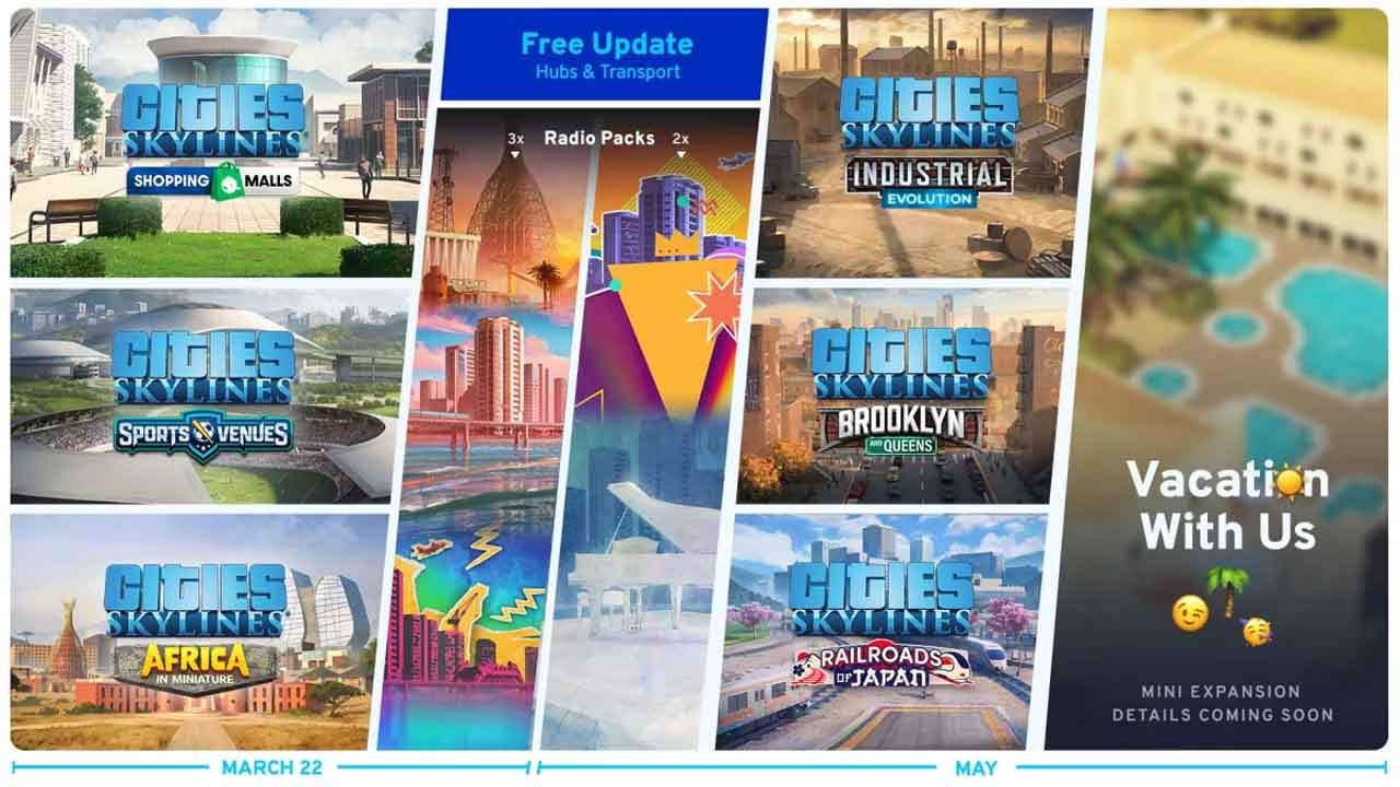 Cities: Skylines roadmap