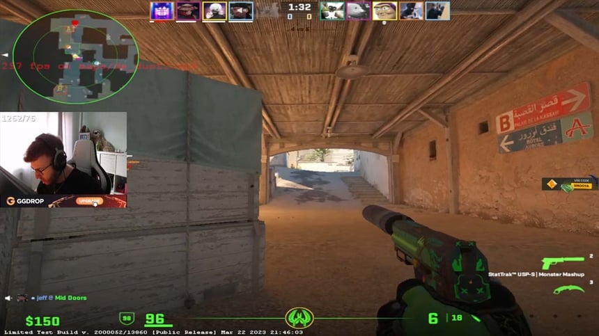 Hráčovi s prezývkou smooyacs zmenilo nové CS 2 život