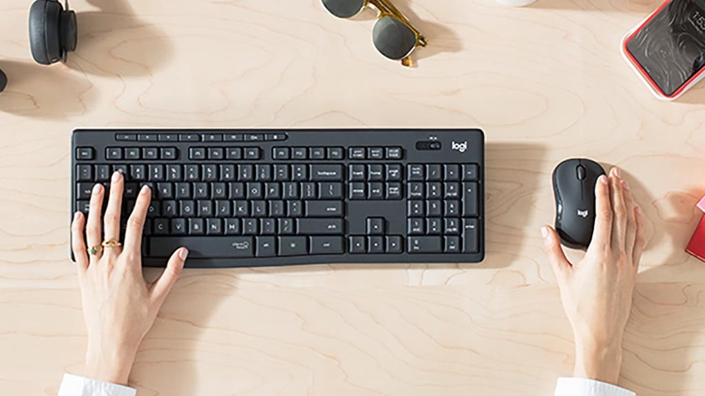 Logitech MK295 - set klávesnice a myši