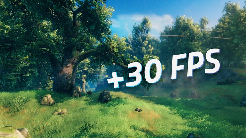 Vyššie FPS v hre Valheim
