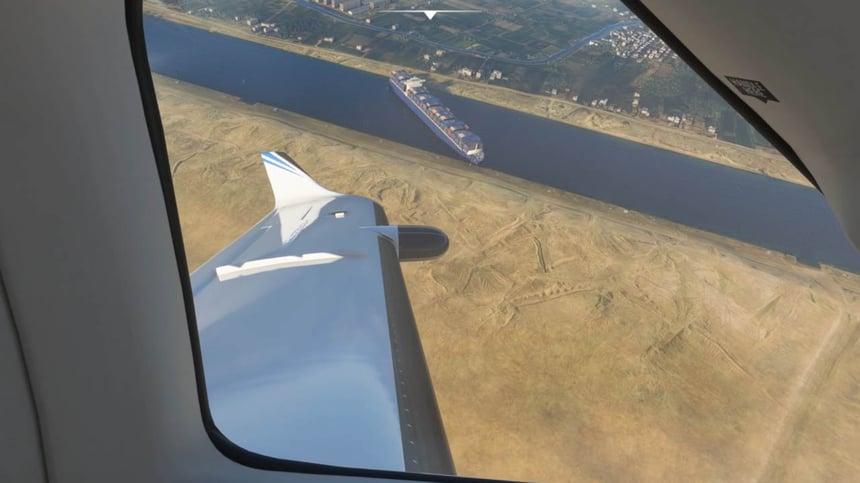 Microsoft Flight Simulator - Ever Given