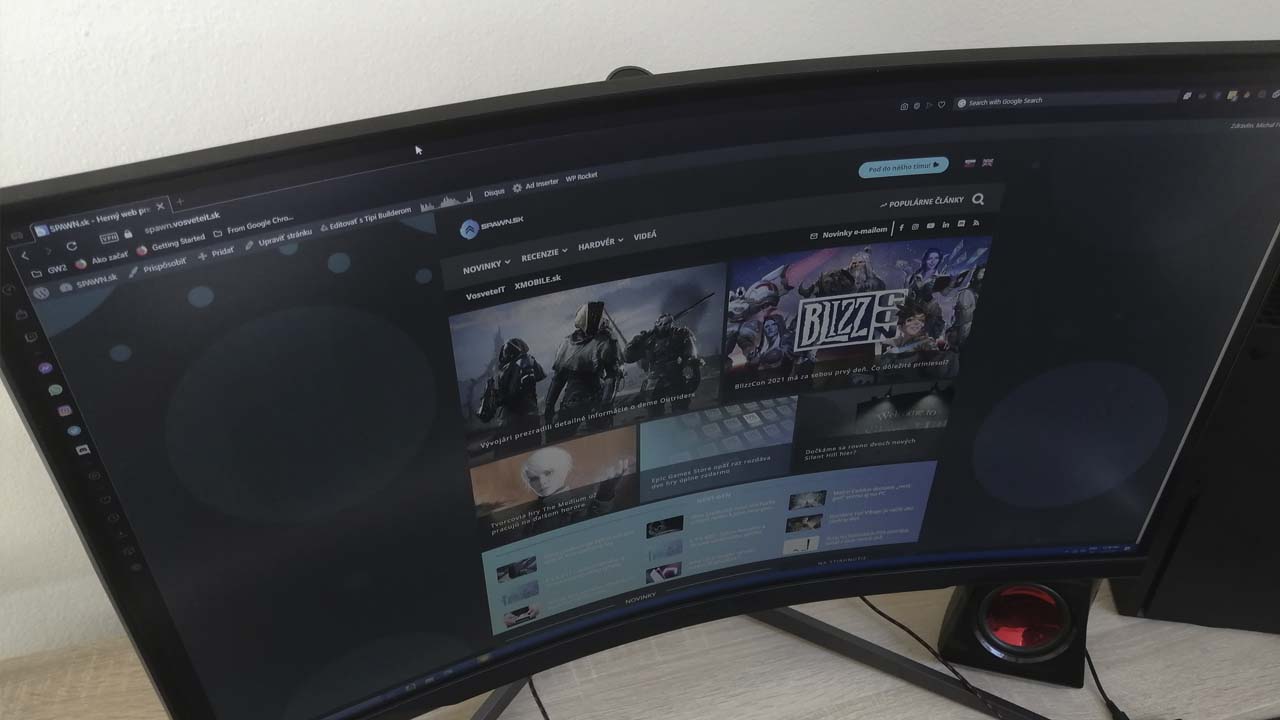 Recenzia na herný monitor Samsung Odyssey G7