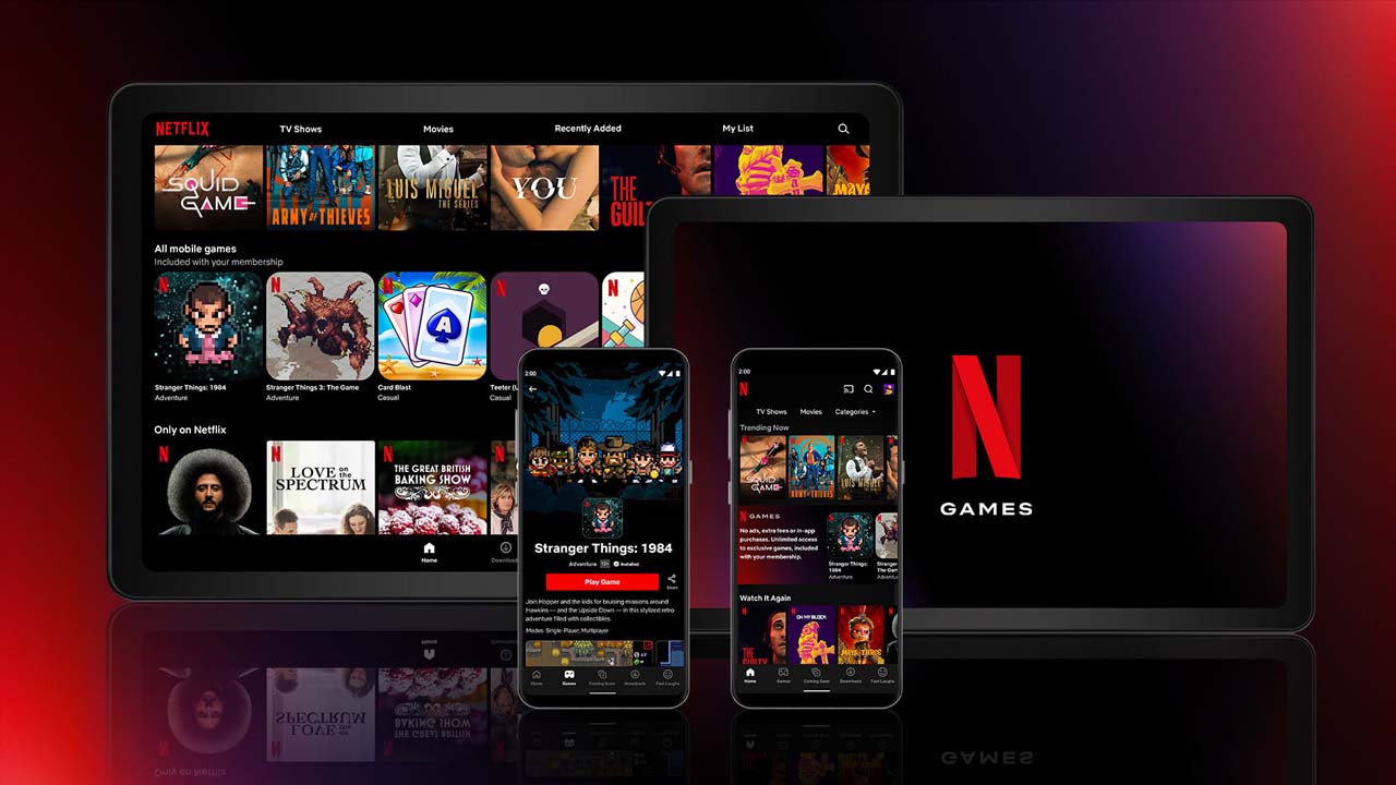 Hranie hier na Netflix