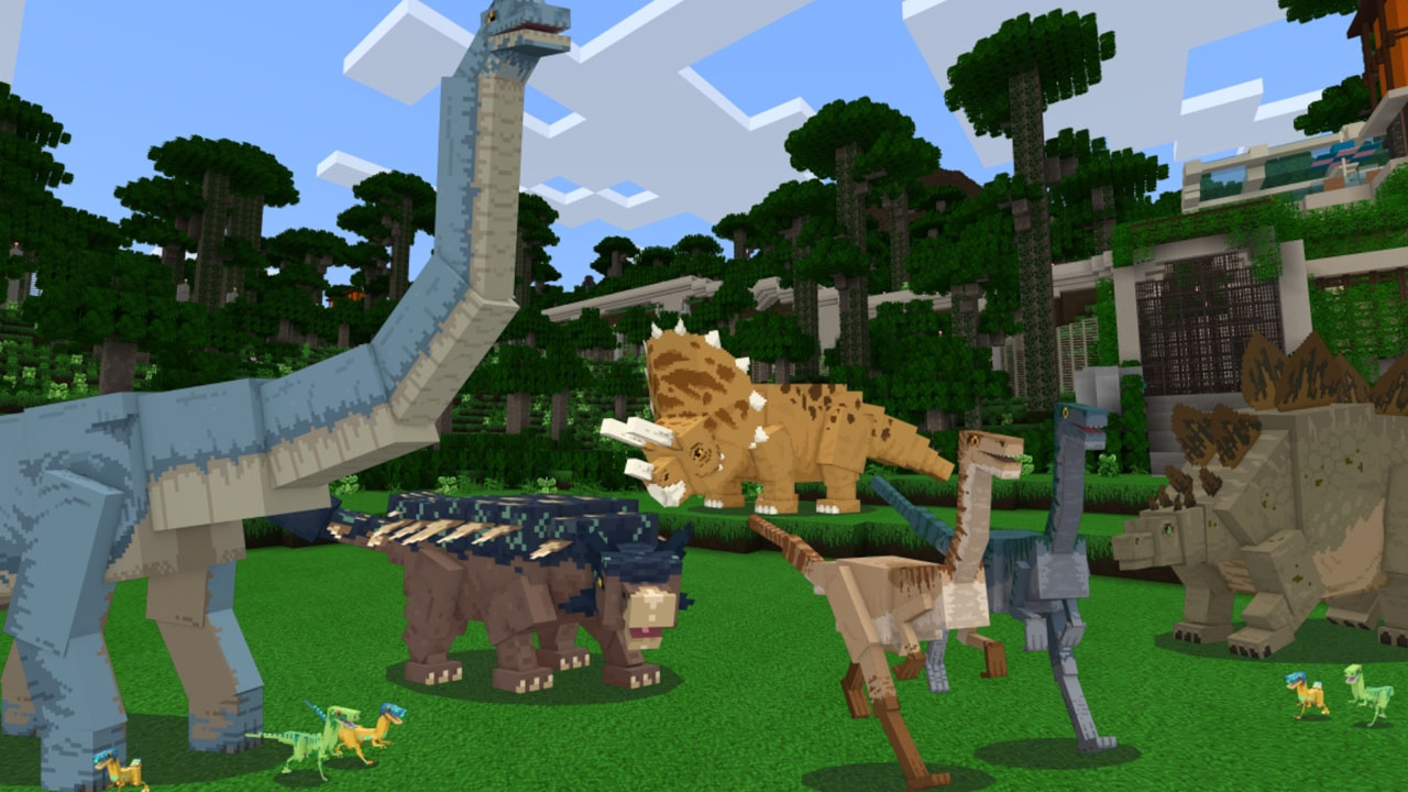 Jurský svet v Minecrafte