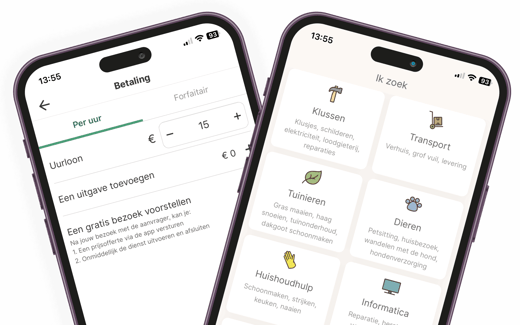 Download onze mobiele app